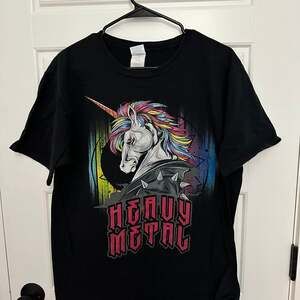 Death Metal Unicorn T-shirt